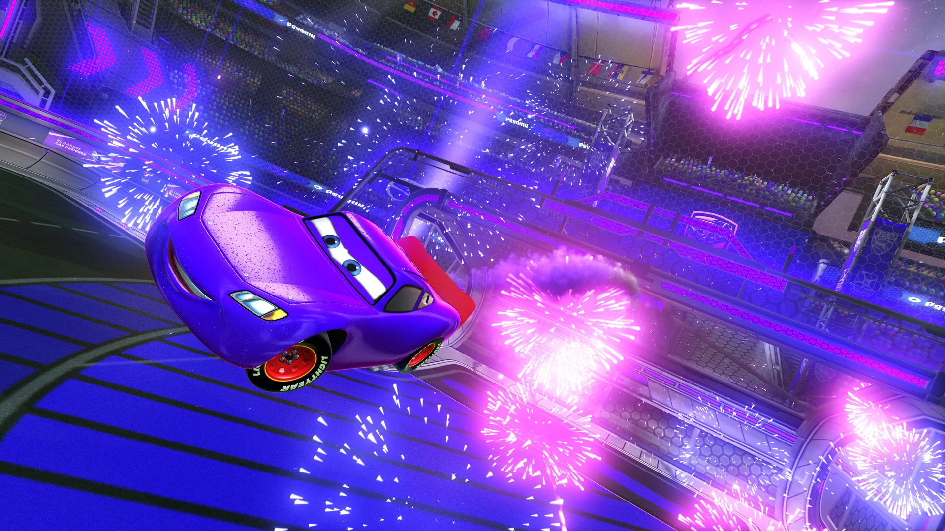 Lightning McQueen Banner – Rocket League Mods