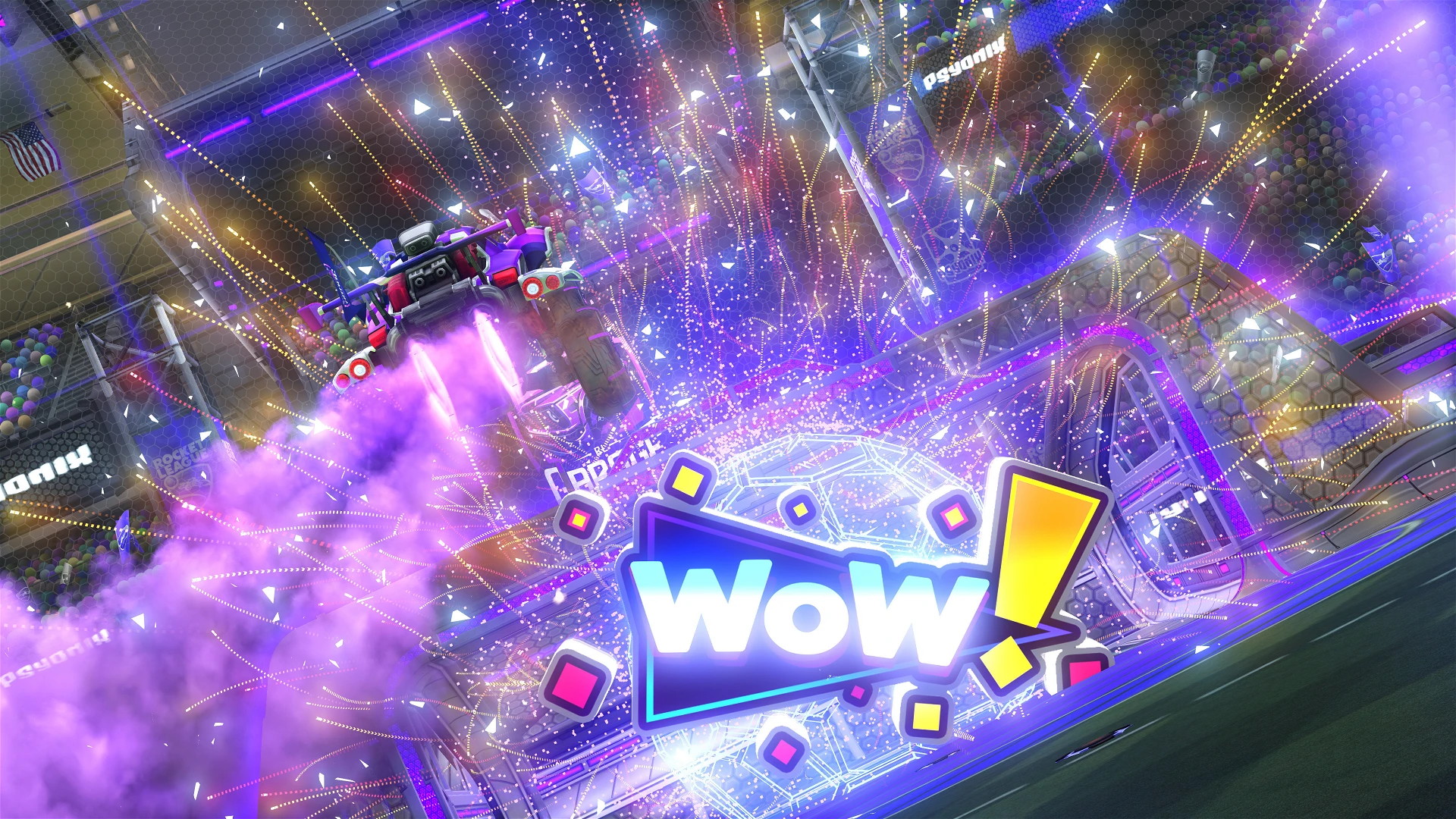 How to Get the Wow Goal Explosion in Rocket League 