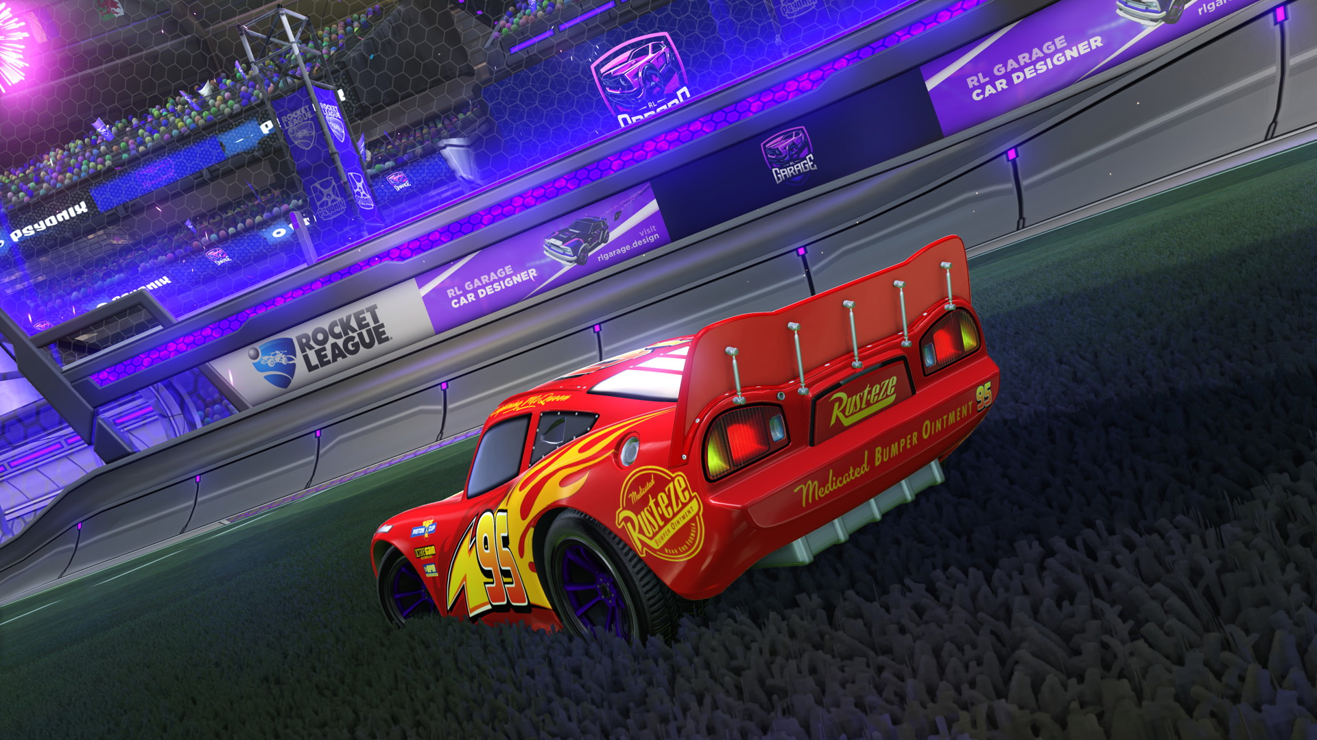 Rust-eze Decal  Rocket League Garage