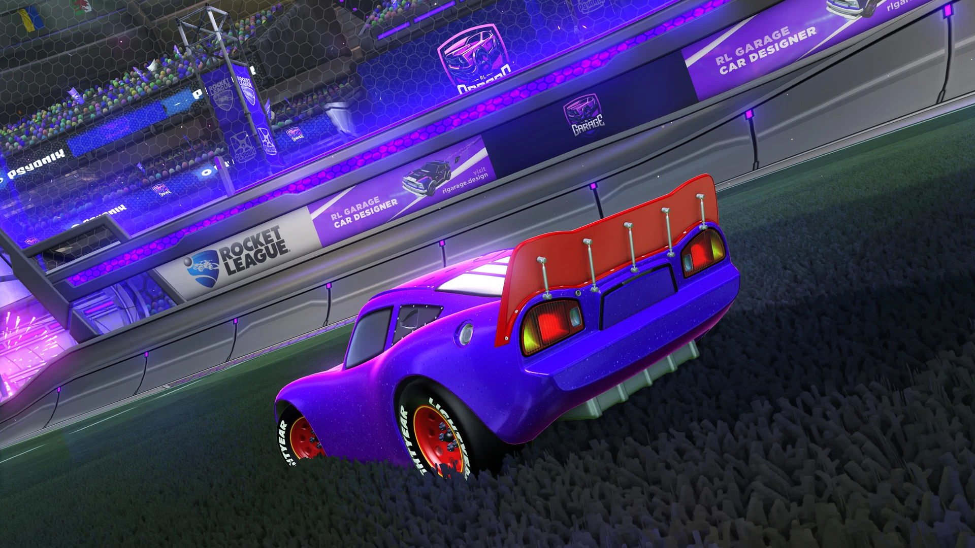 Lightning McQueen Banner – Rocket League Mods