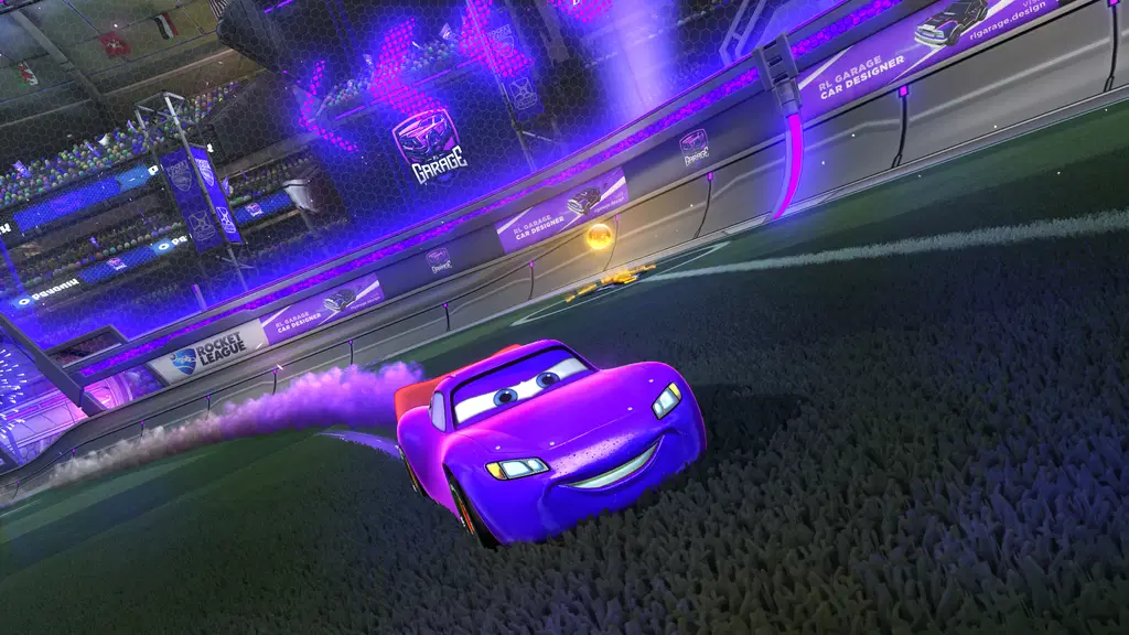 Rocket League Lightning McQueen Pack Showcase 