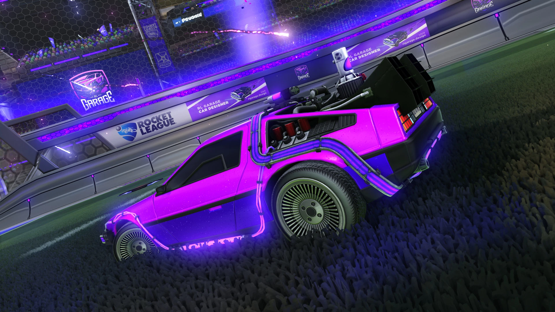 Back to the Future' Returns to Rocket League